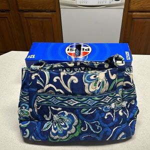 Vera Bradley Mediterranean Blue shoulder bag